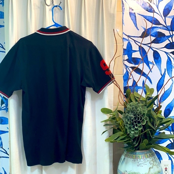 Men’s Franky Max Black & Red Polo Size XL - Picture 5 of 5